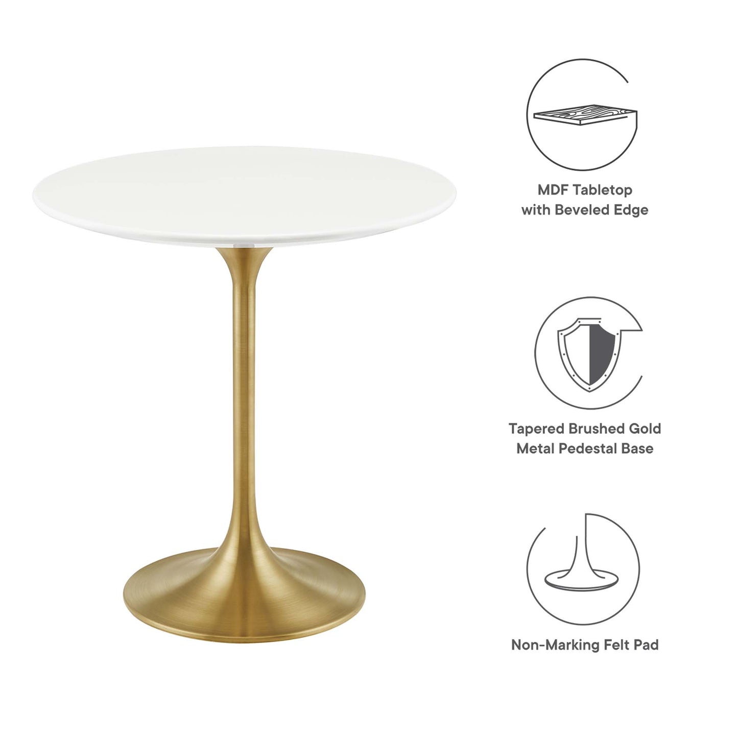 Lippa 20" Round Side Table