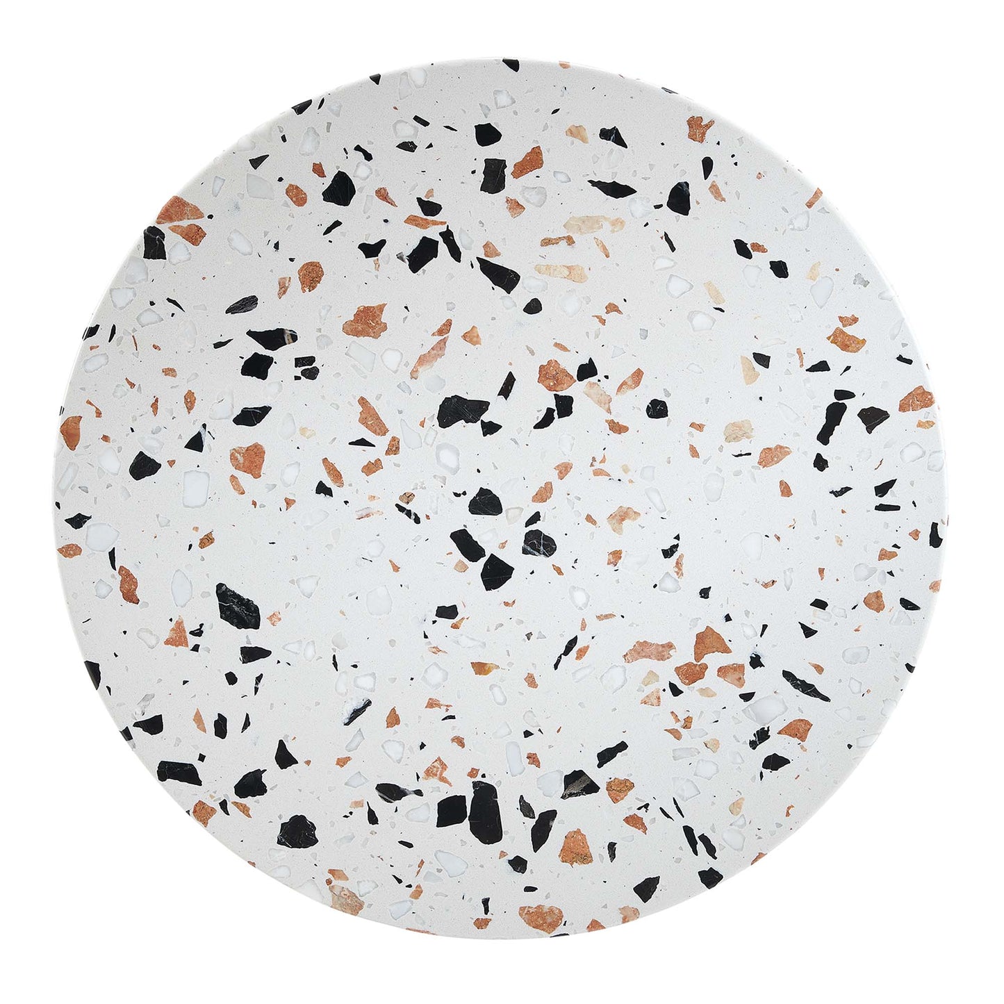 Table d'appoint ronde en terrazzo Lippa 20" par Modway