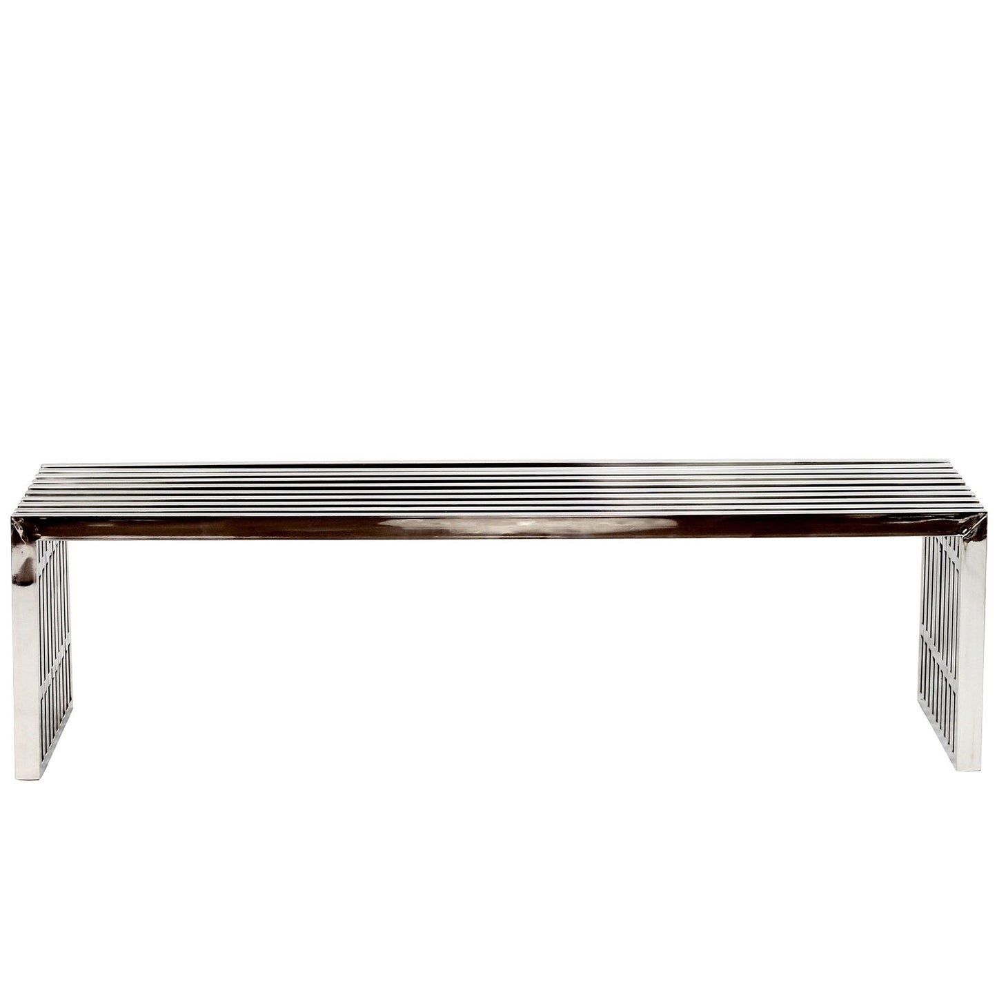 Gridiron Large Stainless Steel Bench