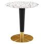 Zinque 28" Round Terrazzo Dining Table