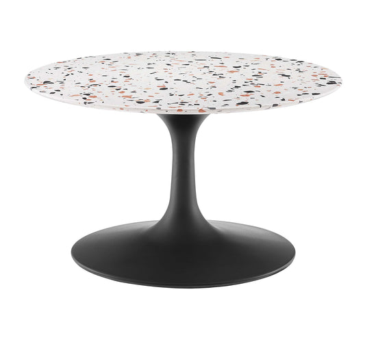 Lippa 28" Round Terrazzo Coffee Table