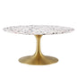 Lippa 36" Round Terrazzo Coffee Table