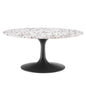 Lippa 36" Round Terrazzo Coffee Table