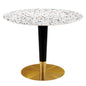 Zinque 40" Round Terrazzo Dining Table