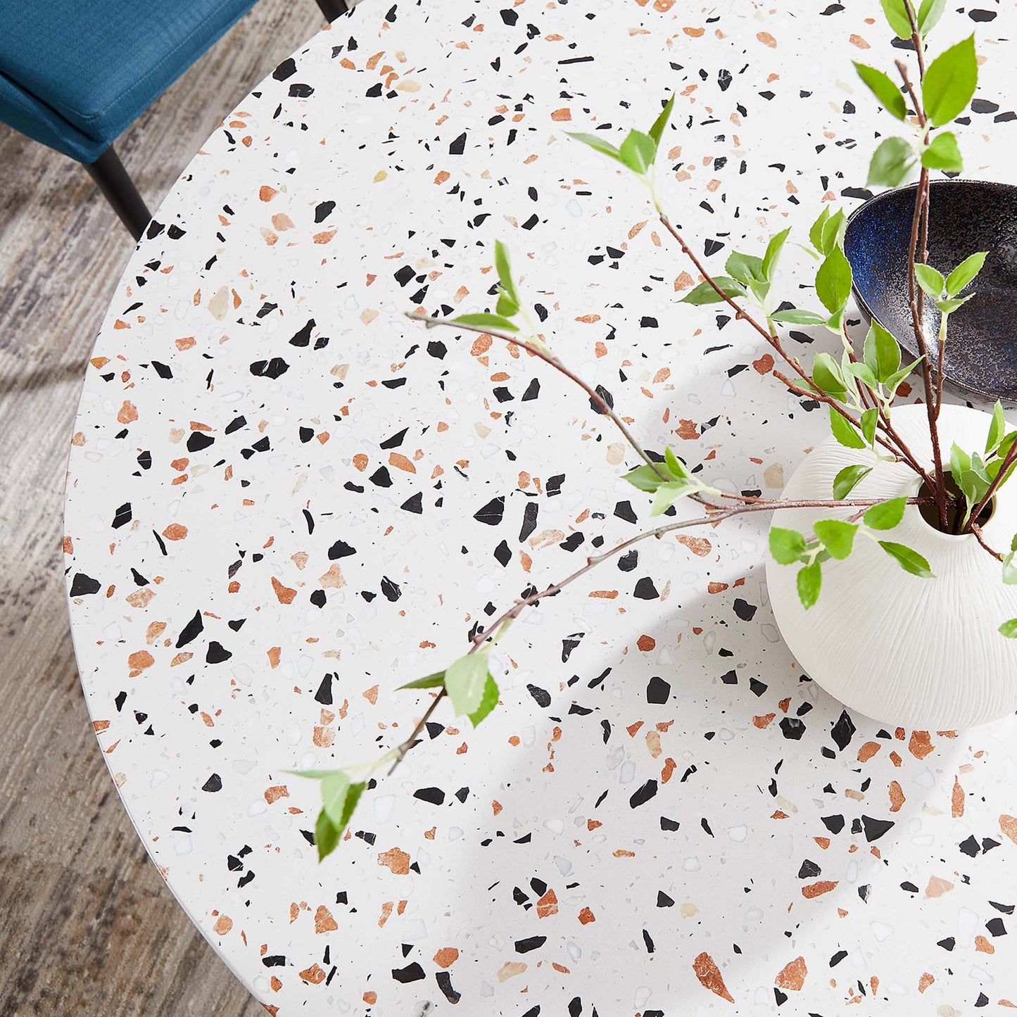 Lippa 48" Round Terrazzo Dining Table