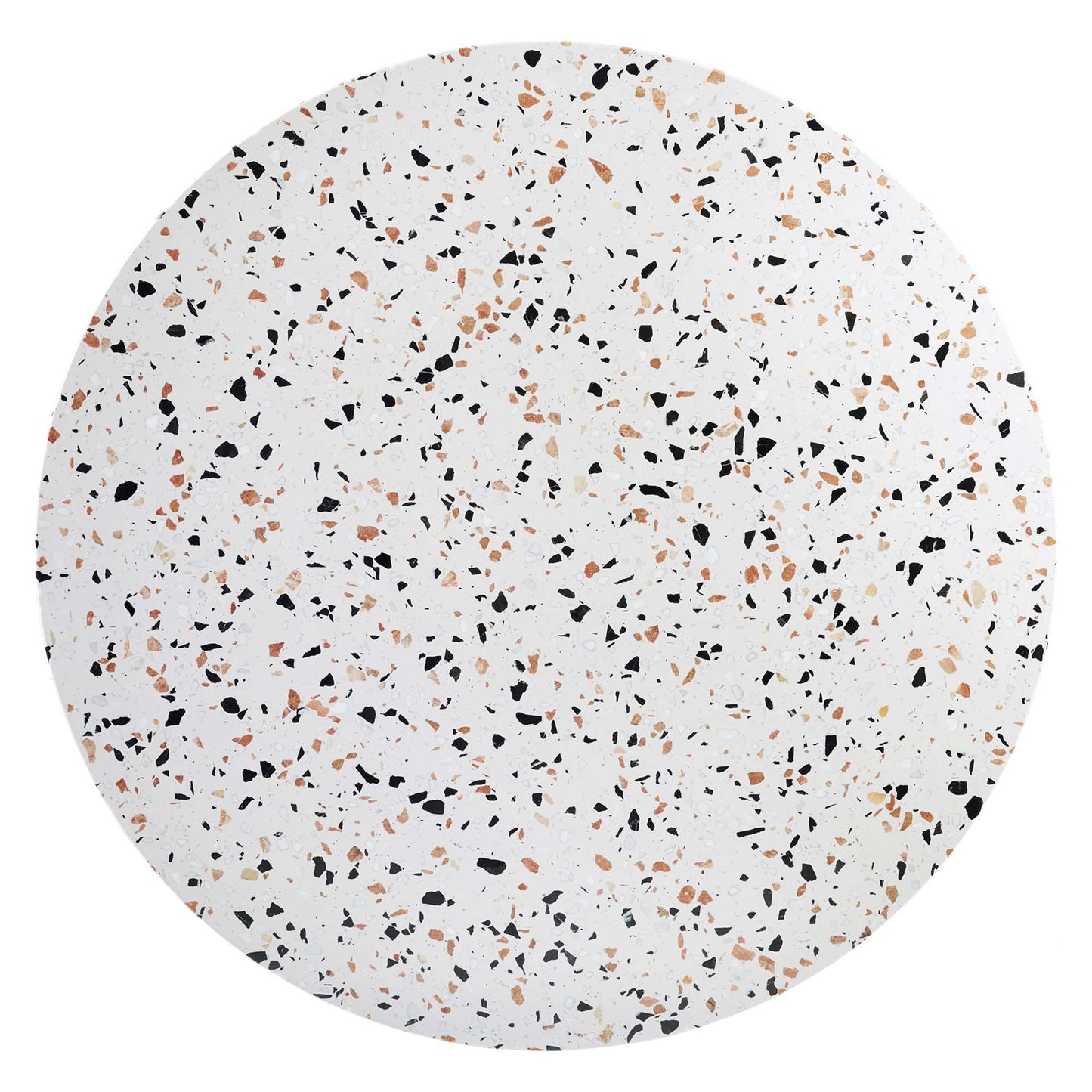 Zinque 47" Round Terrazzo Dining Table