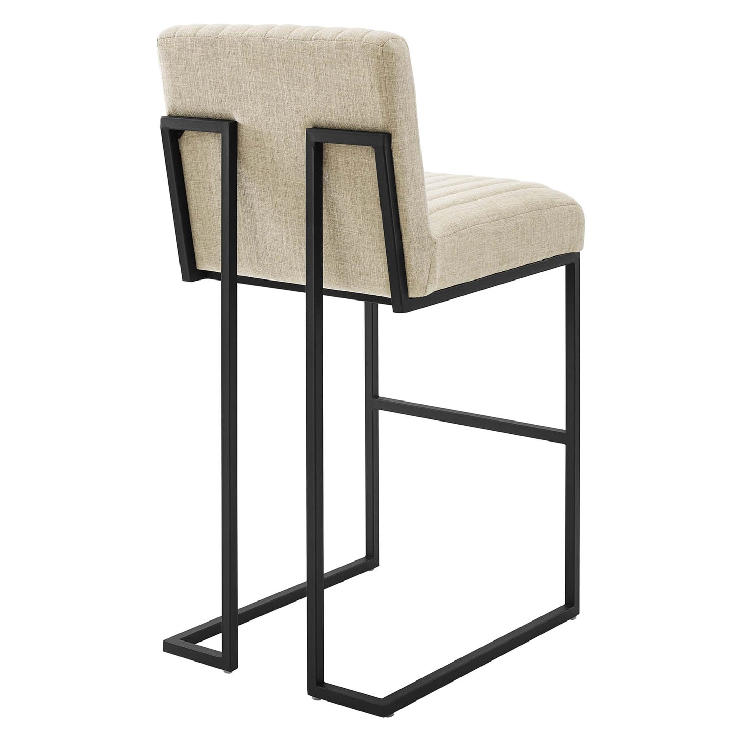 Tabourets de bar en tissu capitonné Indulge Channel par Modway