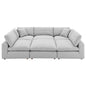 Commix 6-Piece Down Filled Overstuffed Sectional Sofa