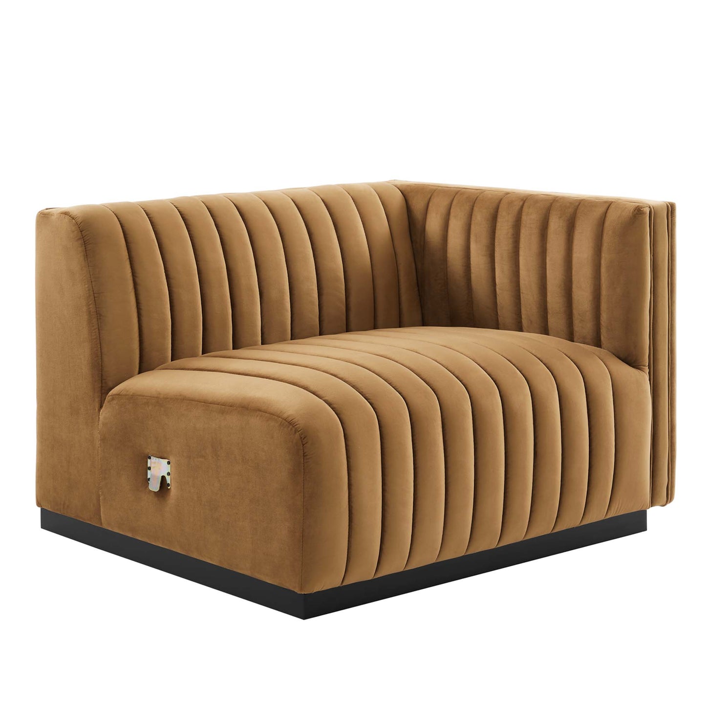 Conjure Channel Tufted Performance Velvet Loveseat