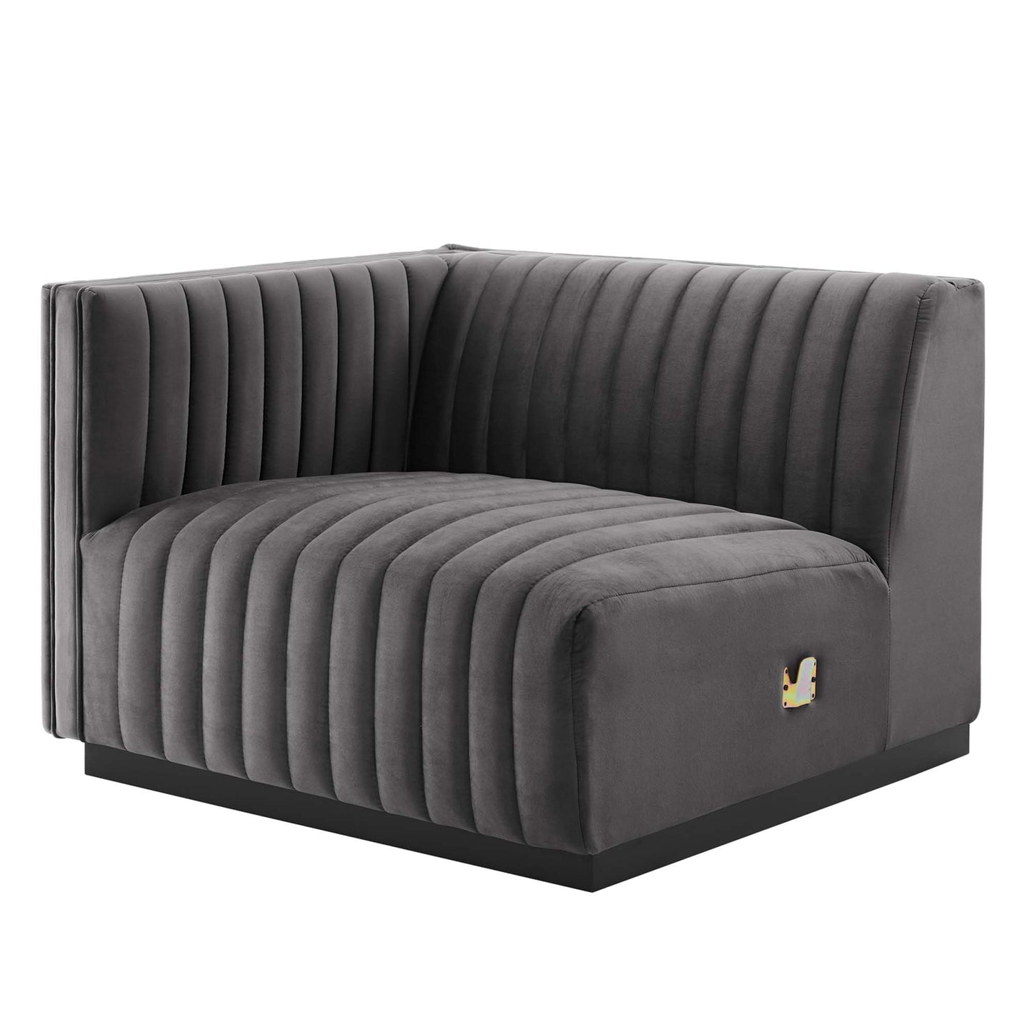 Conjure Channel Tufted Performance Velvet Loveseat