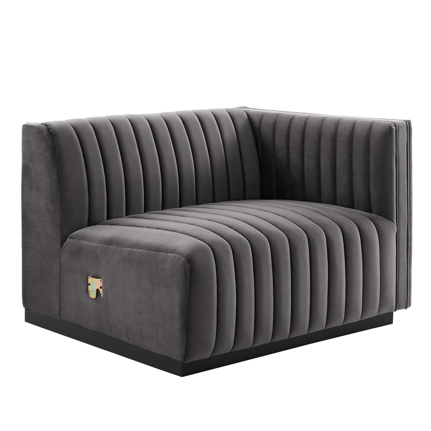 Conjure Channel Tufted Performance Velvet Loveseat