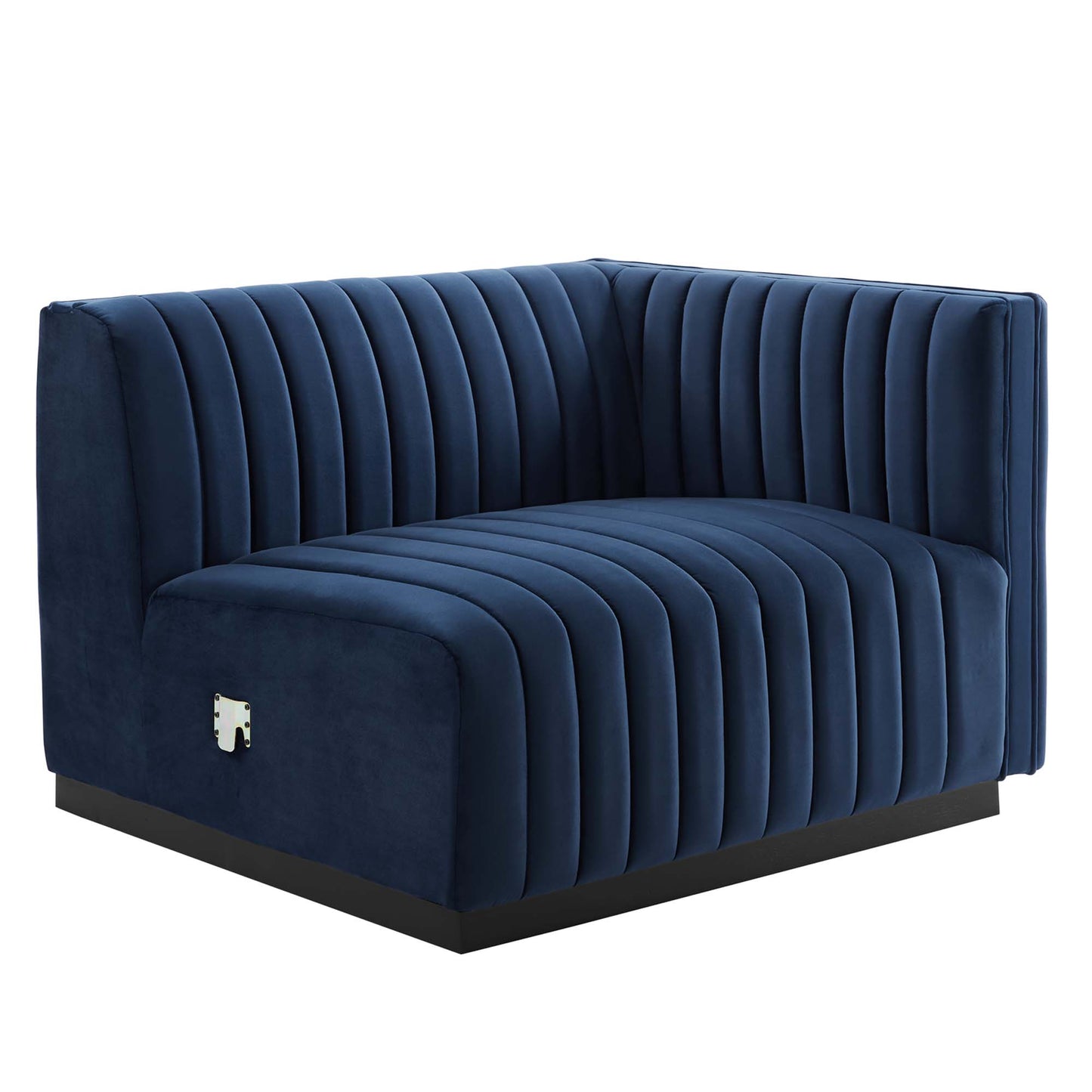 Conjure Channel Tufted Performance Velvet Loveseat