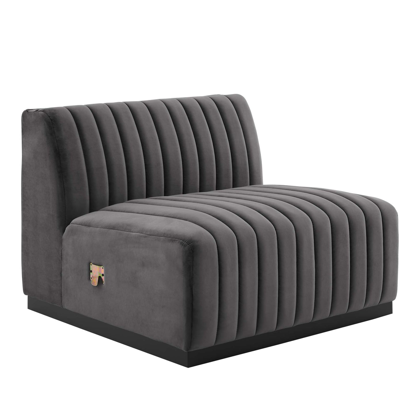 Conjure 4-Piece Channel Tufted Performance Velvet Sofa