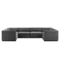 Conjure 6-Piece Channel Tufted Performance Velvet Sectional