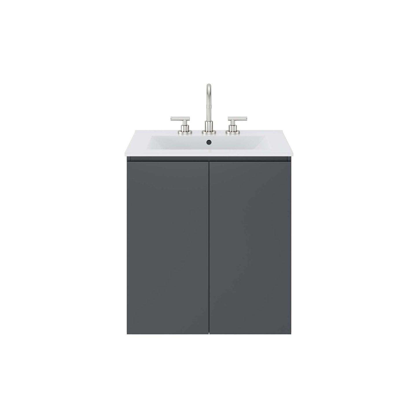 Mueble de baño de pared Bryn de 24" de Modway