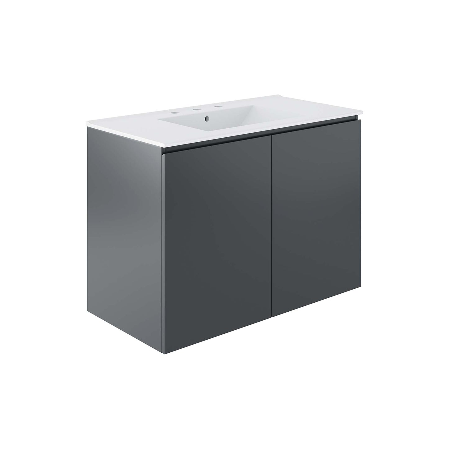 Mueble de baño de pared Bryn de 36" de Modway