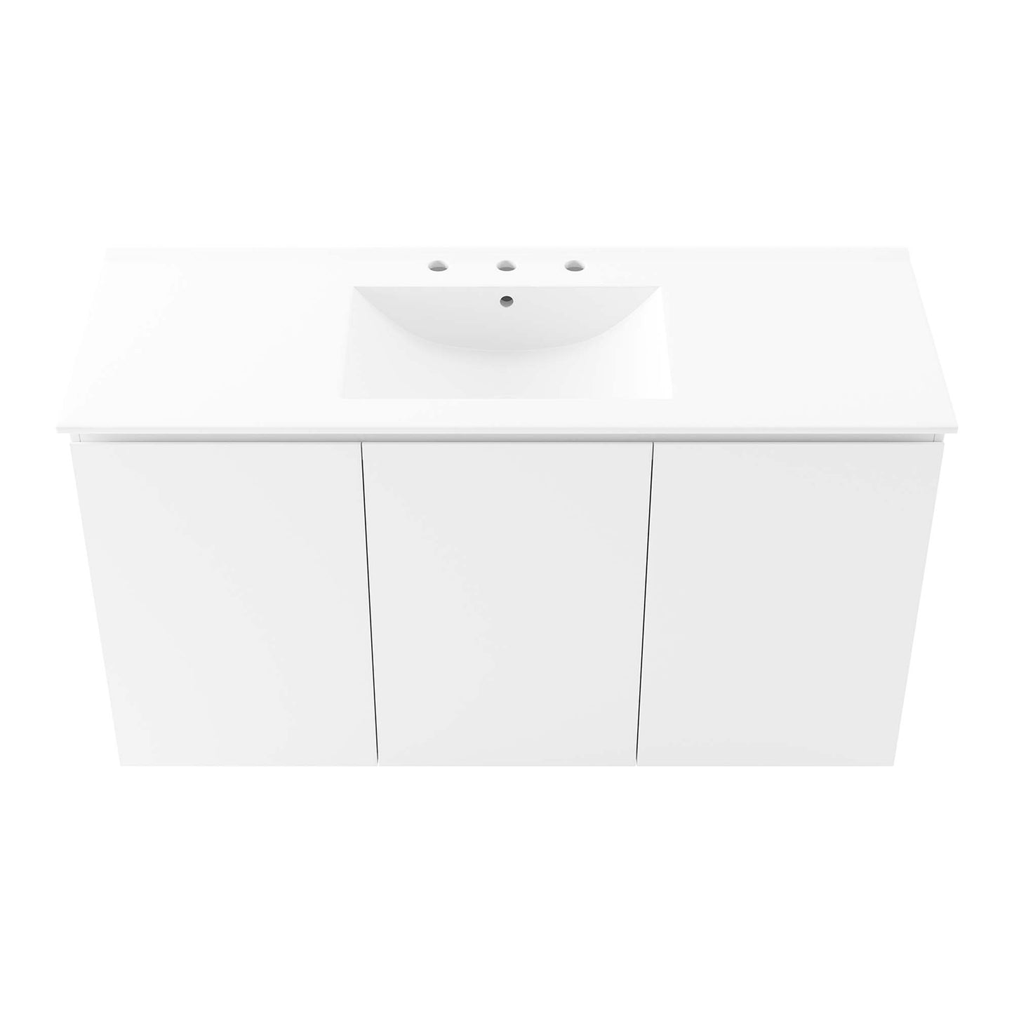 Mueble de baño de pared Bryn de 48" de Modway