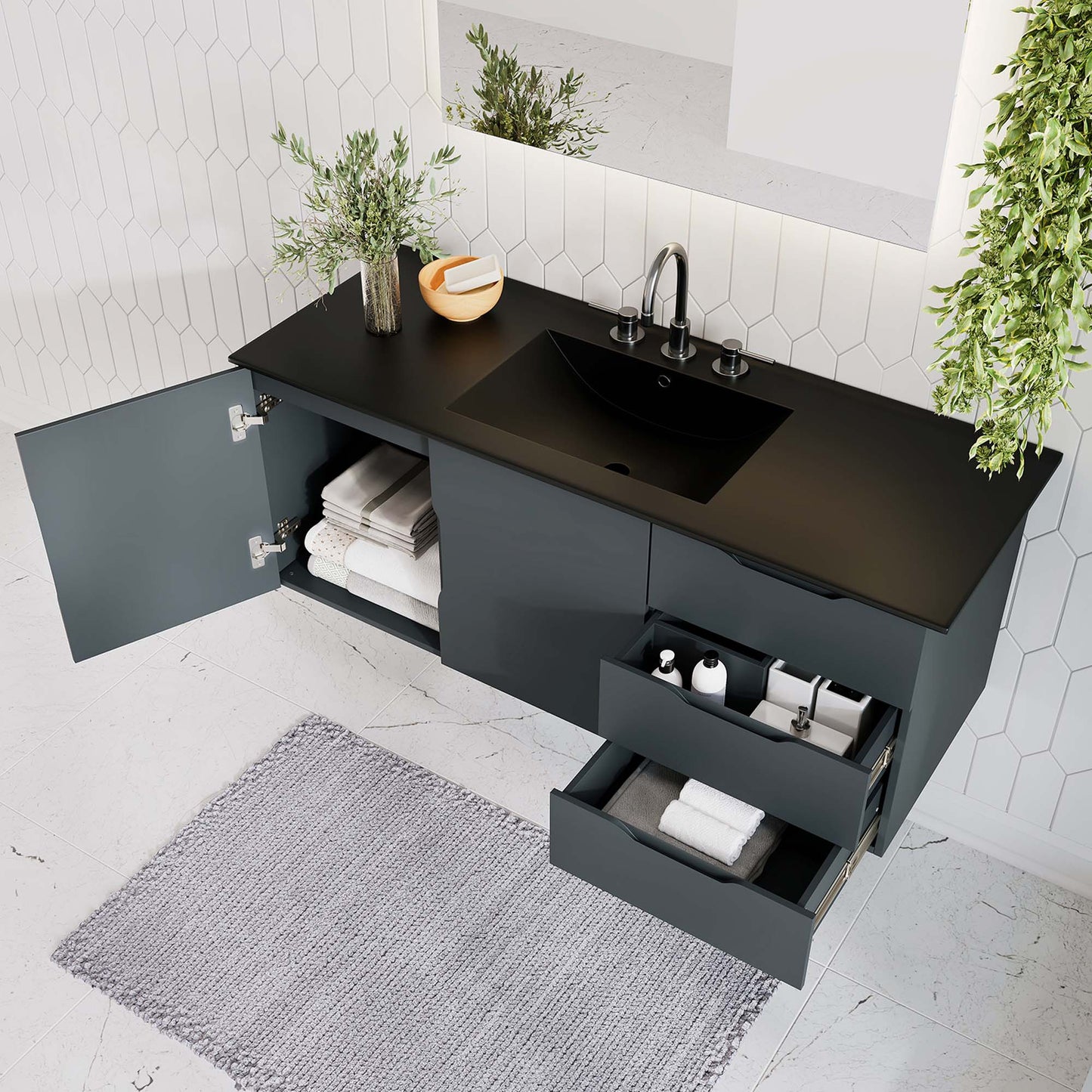 Vitality 48" Single Sink Bathroom Vanity