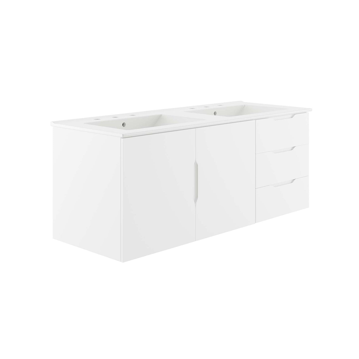 Meuble-lavabo à double vasque Vitality de 48 po par Modway