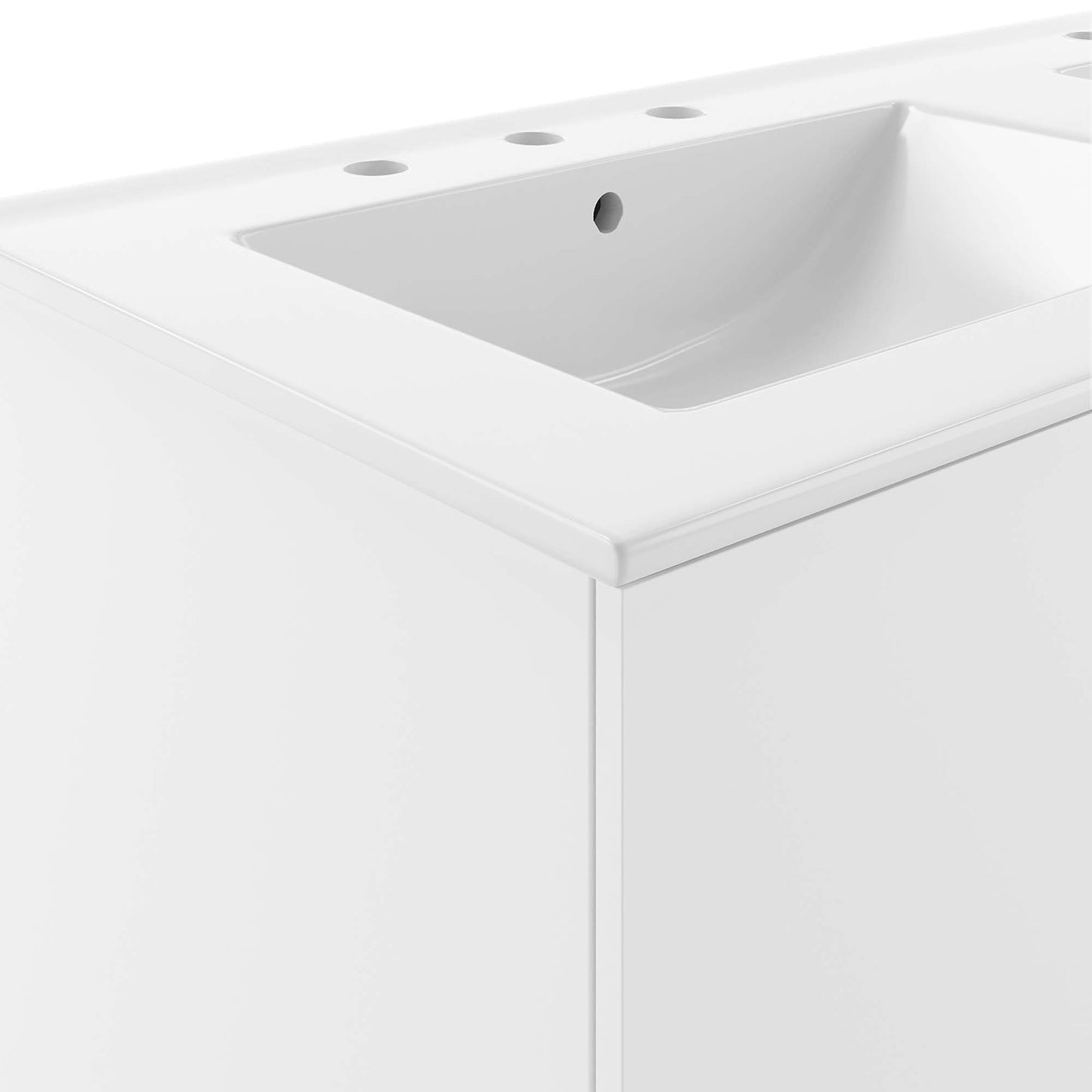 Meuble-lavabo à double vasque Vitality de 48 po par Modway