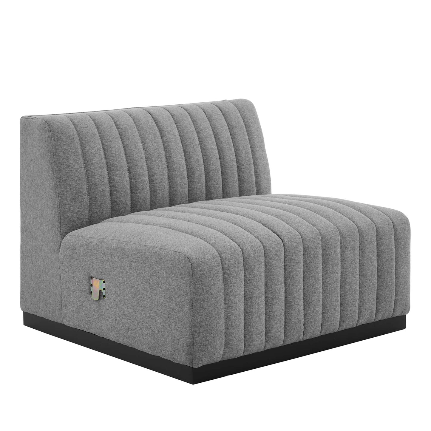 Conjure 4-Piece Channel Tufted Upholstered Fabric Sofa