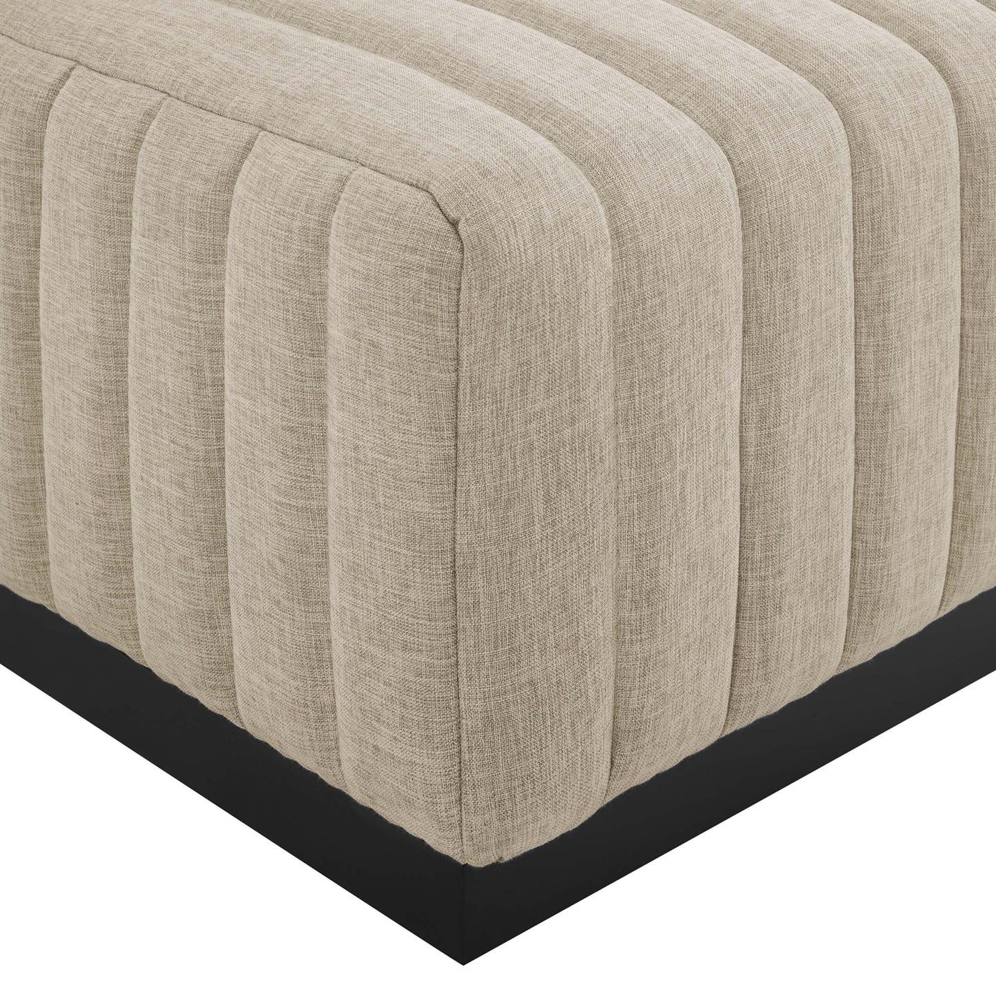 Canapé sectionnel capitonné en tissu 6 pièces Conjure par Modway