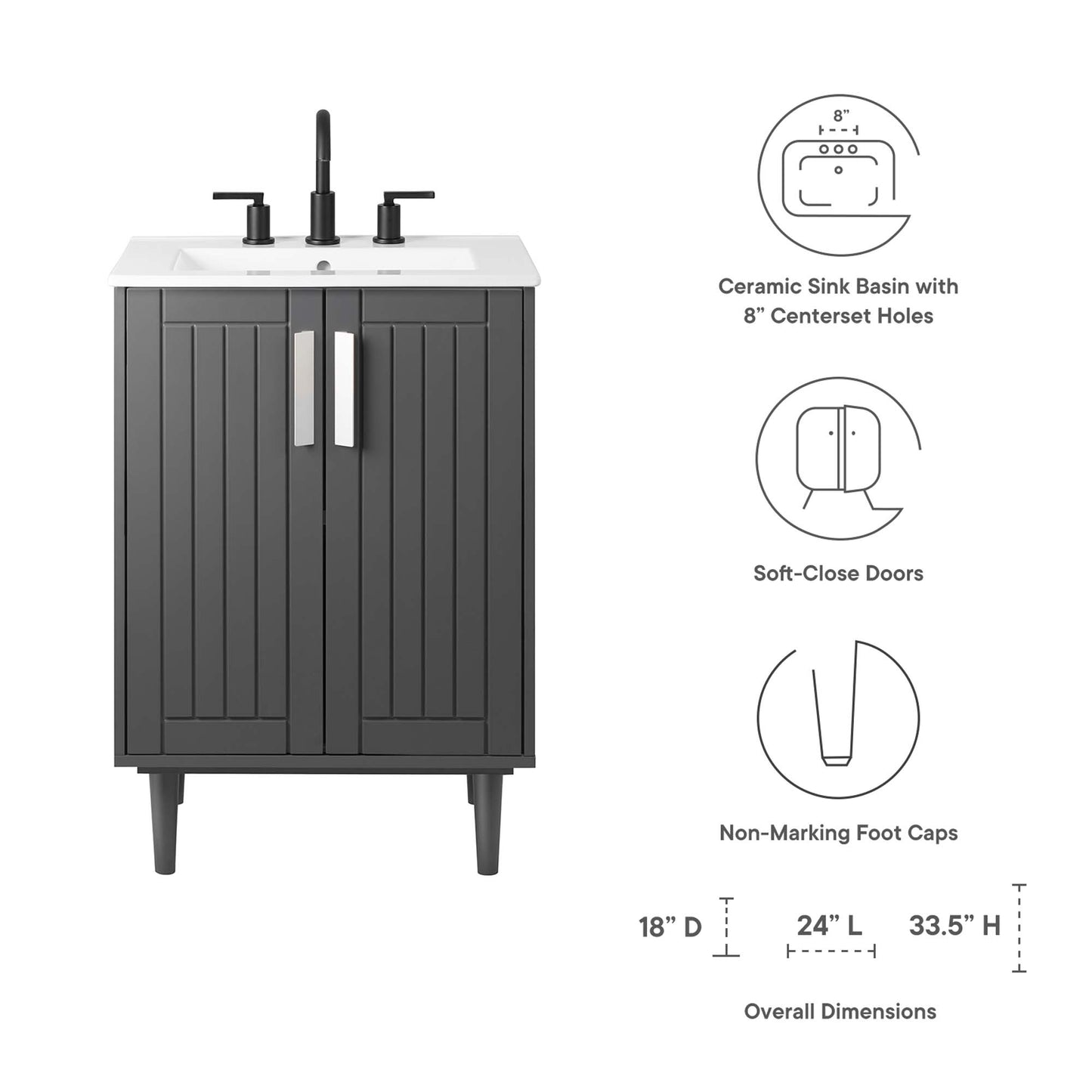 Augusta 24" Bathroom Vanity