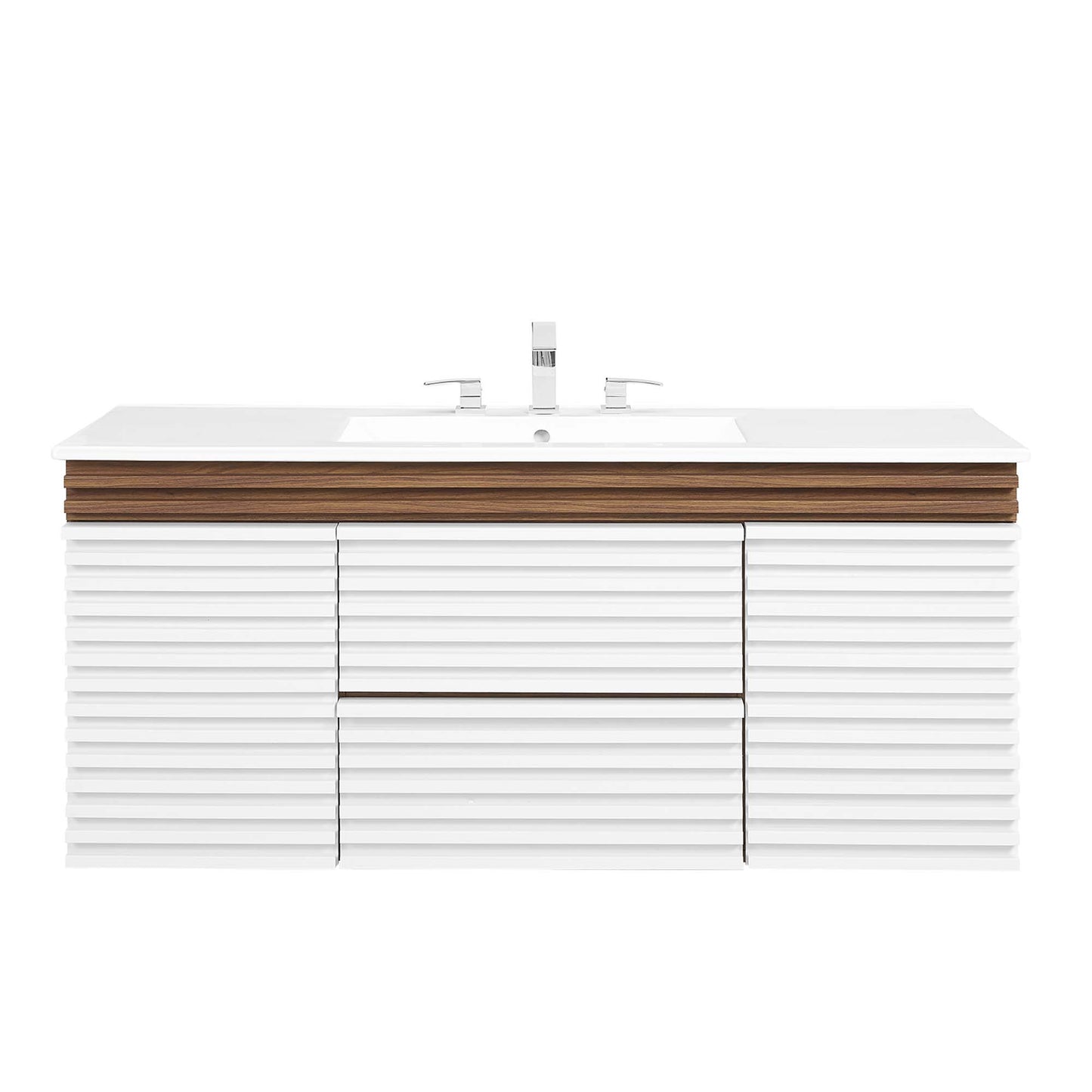 Render 48" Wall-Mount Bathroom Vanity