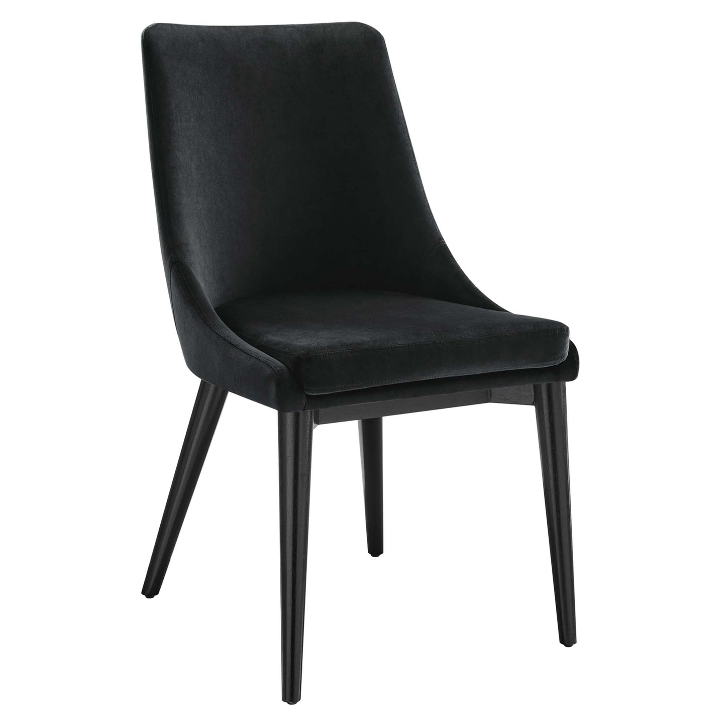 Lot de 2 chaises de salle à manger en velours Viscount Accent Performance par Modway