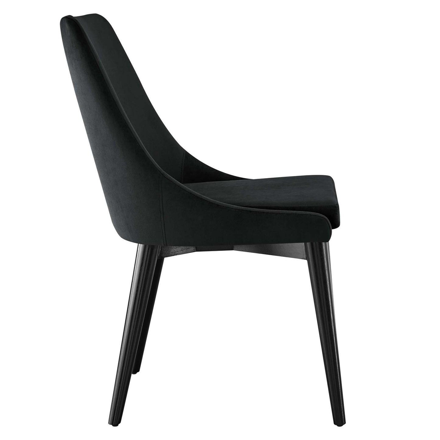 Lot de 2 chaises de salle à manger en velours Viscount Accent Performance par Modway