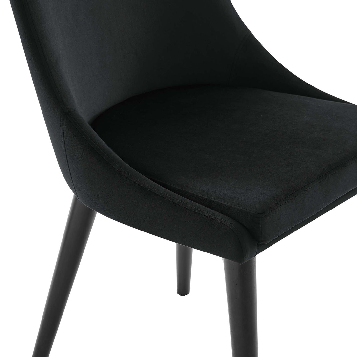 Lot de 2 chaises de salle à manger en velours Viscount Accent Performance par Modway