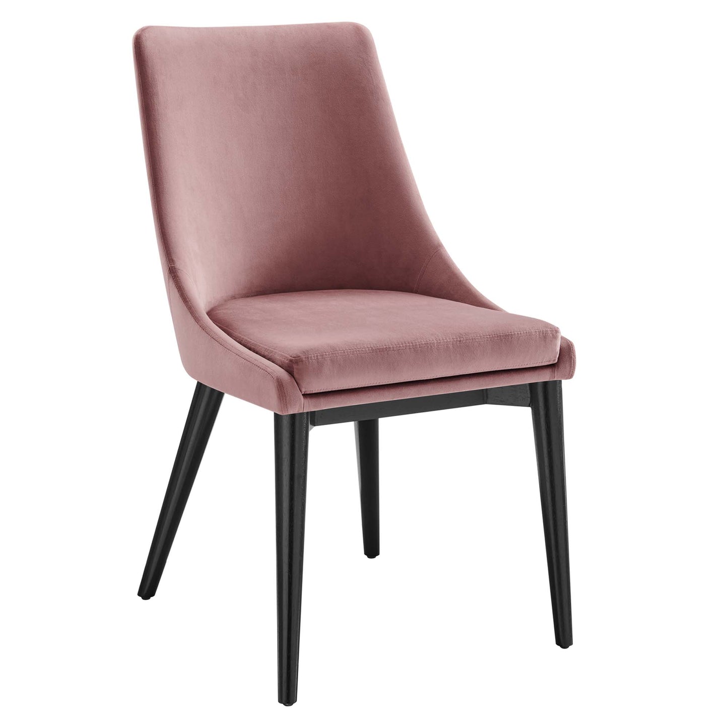 Lot de 2 chaises de salle à manger en velours Viscount Accent Performance par Modway