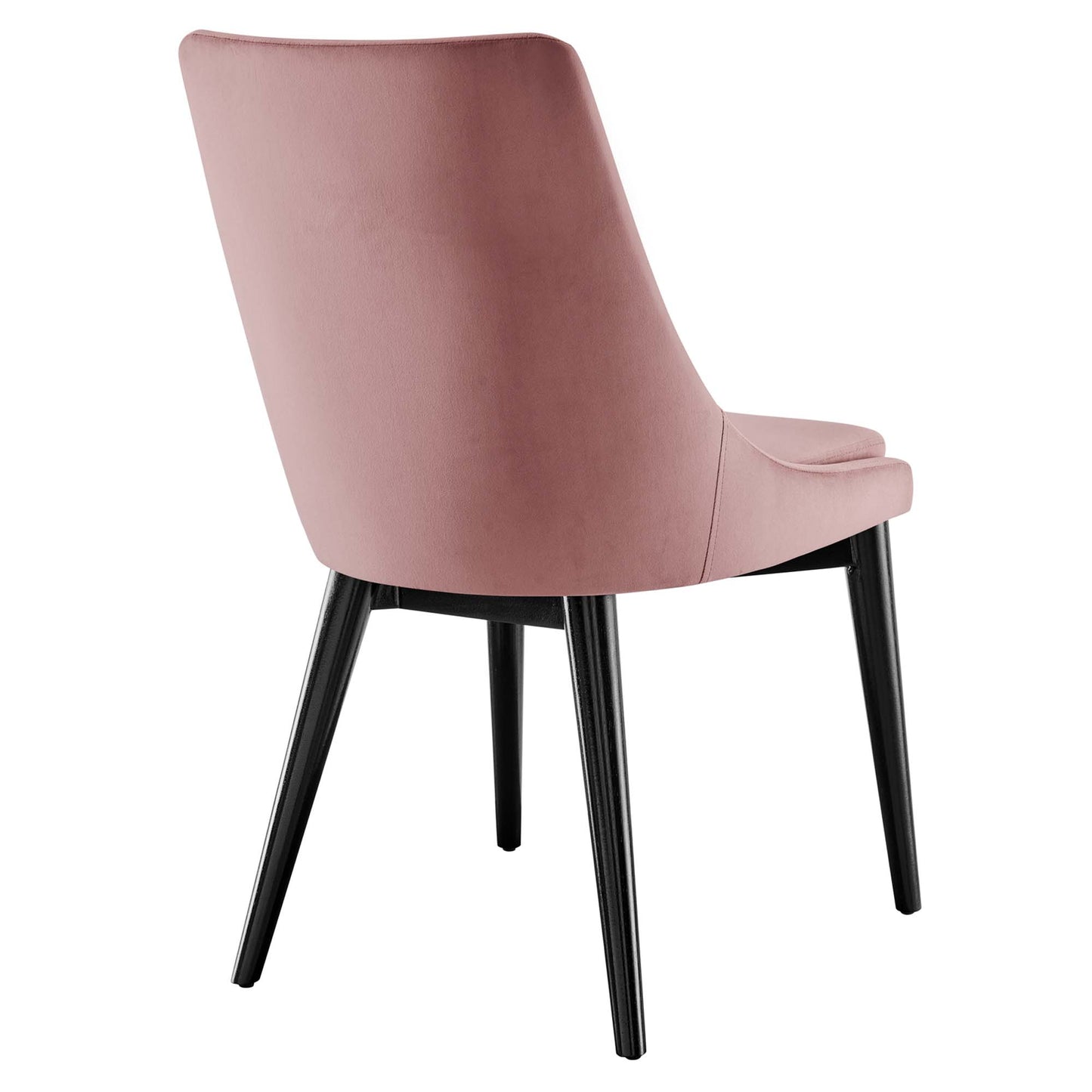 Lot de 2 chaises de salle à manger en velours Viscount Accent Performance par Modway