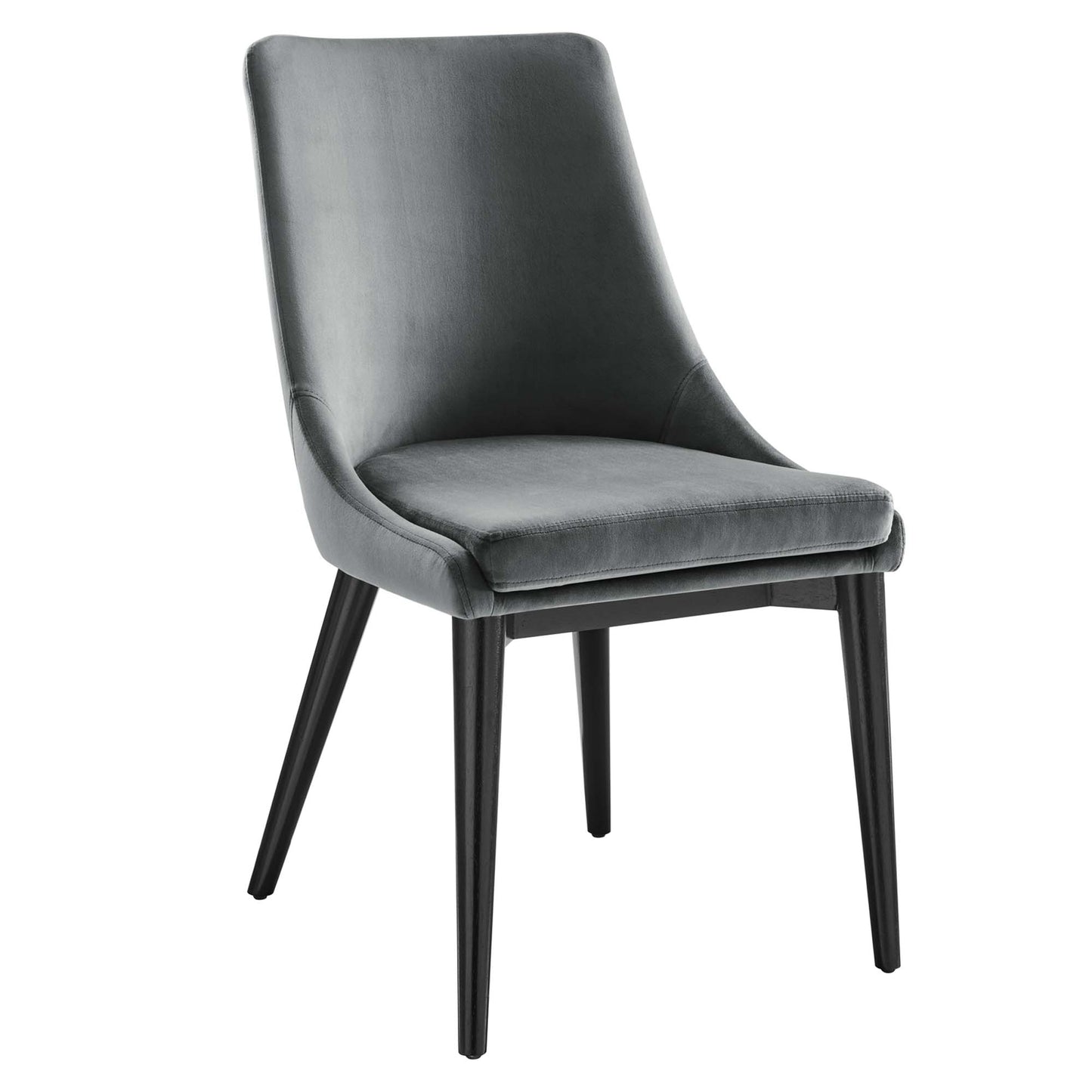 Lot de 2 chaises de salle à manger en velours Viscount Accent Performance par Modway