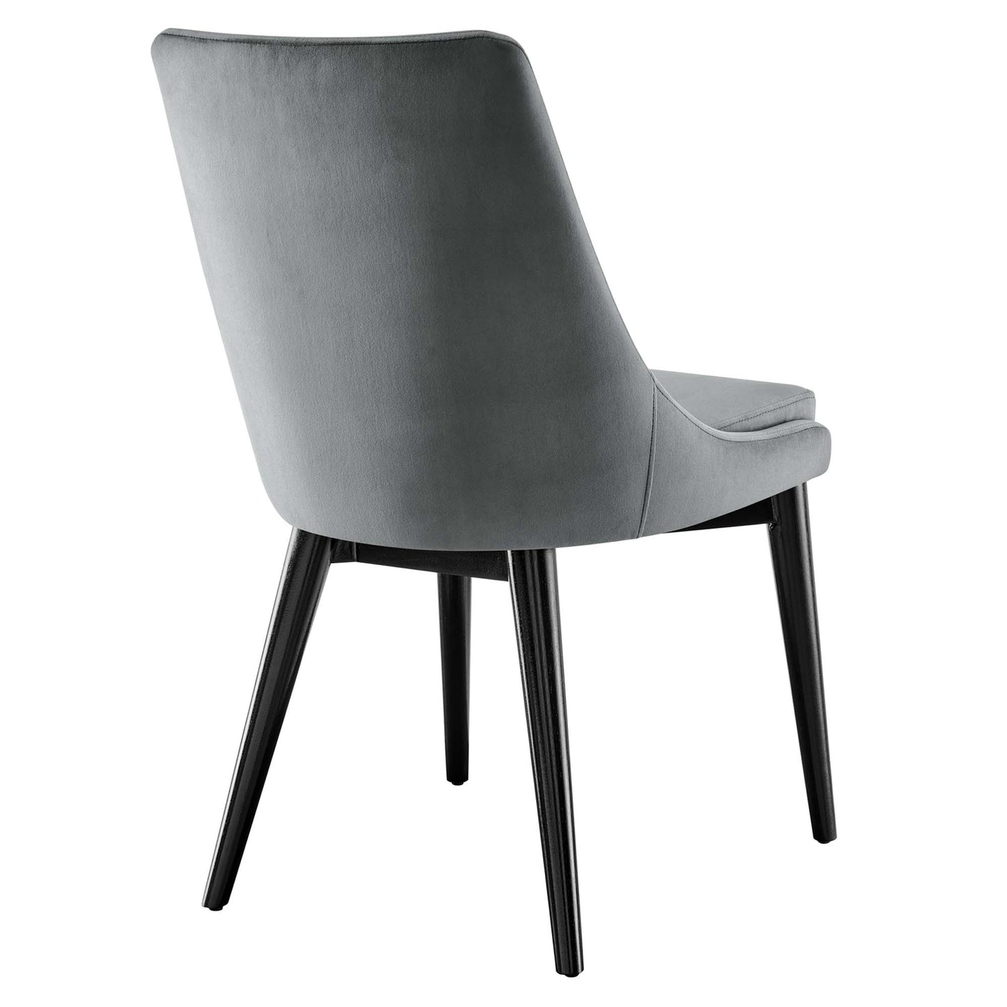 Lot de 2 chaises de salle à manger en velours Viscount Accent Performance par Modway