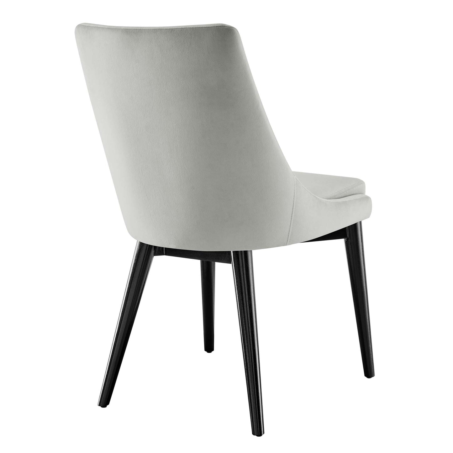 Lot de 2 chaises de salle à manger en velours Viscount Accent Performance par Modway