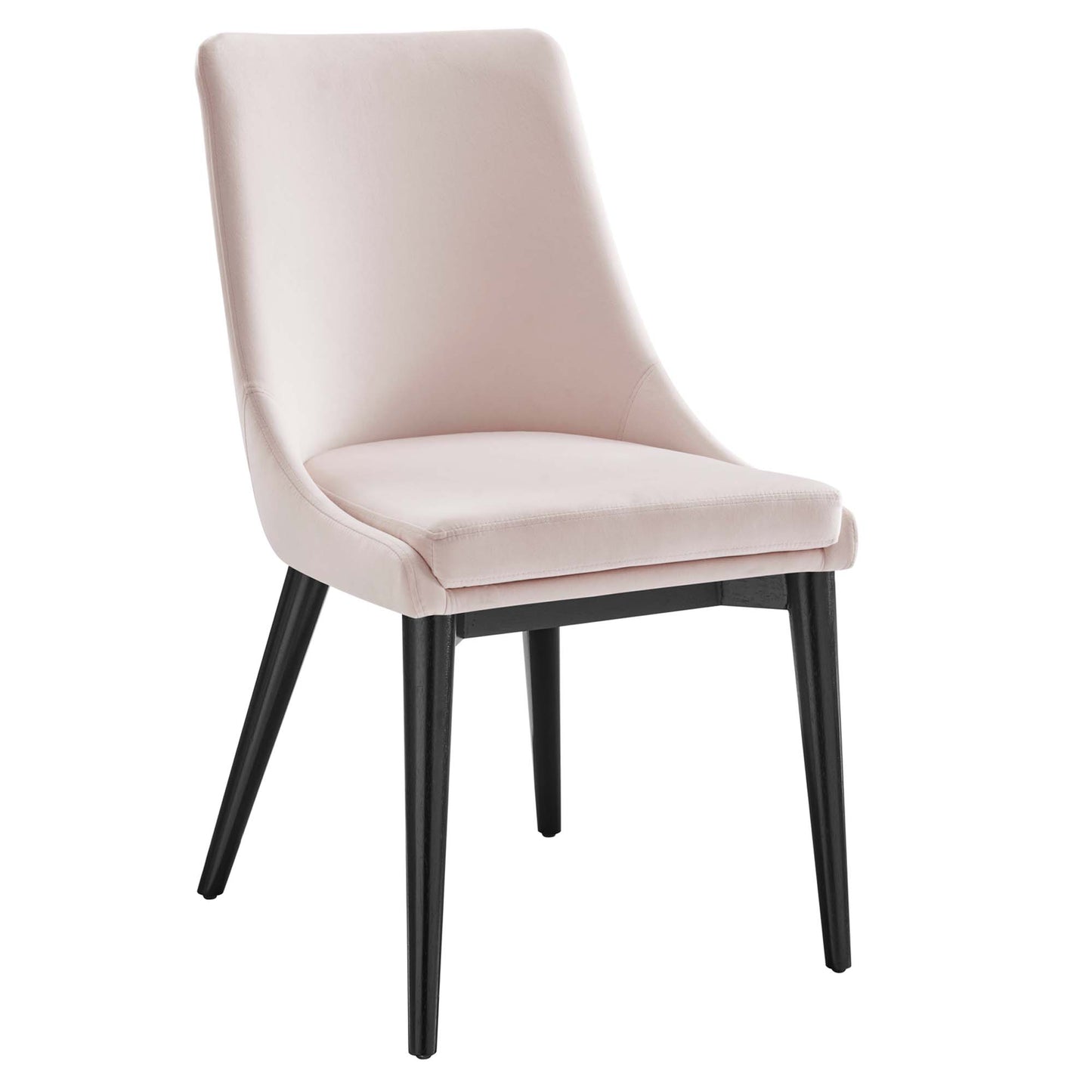 Lot de 2 chaises de salle à manger en velours Viscount Accent Performance par Modway