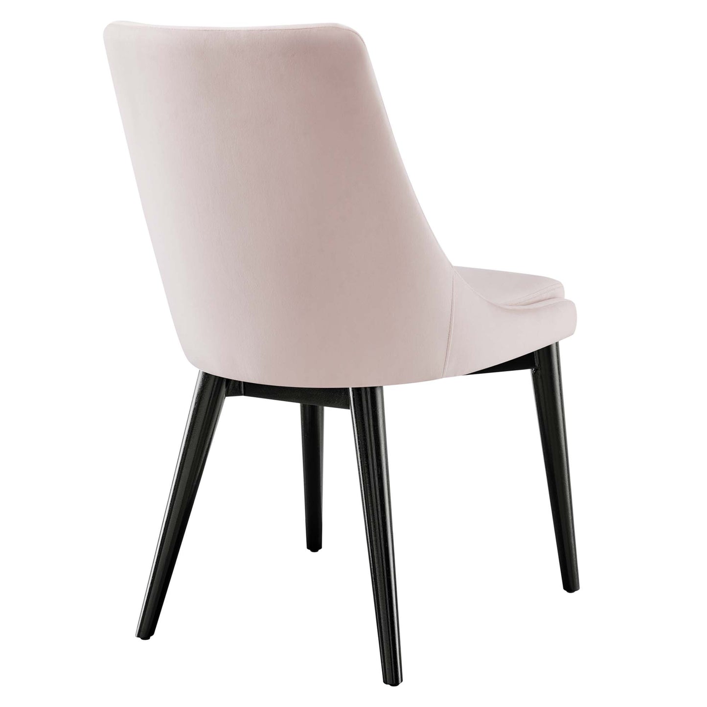 Lot de 2 chaises de salle à manger en velours Viscount Accent Performance par Modway