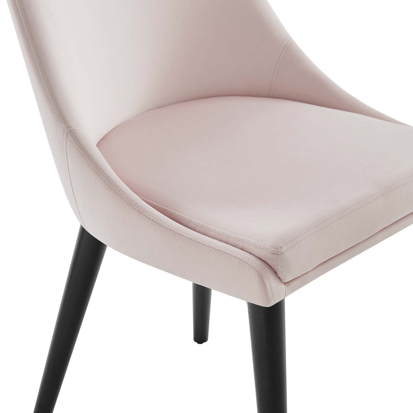 Lot de 2 chaises de salle à manger en velours Viscount Accent Performance par Modway