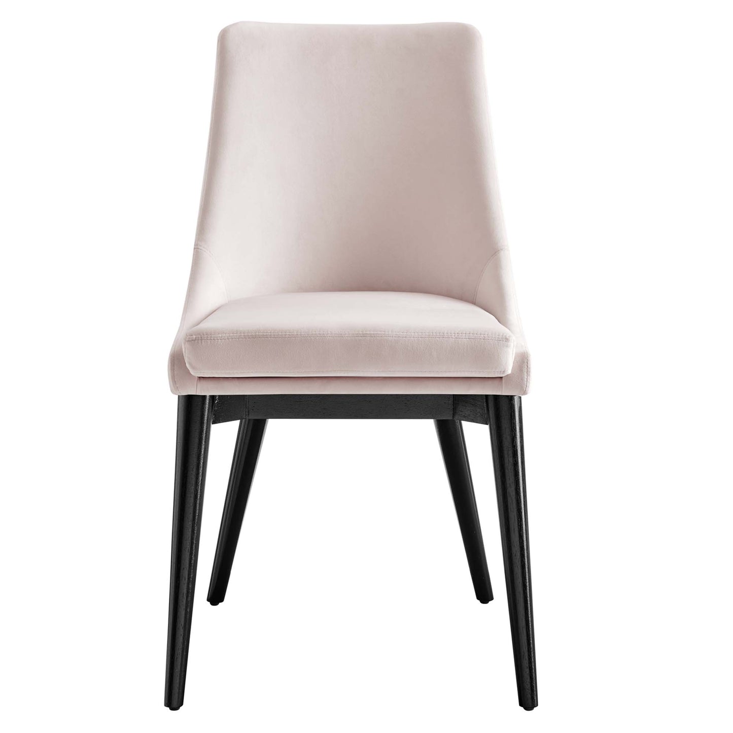 Lot de 2 chaises de salle à manger en velours Viscount Accent Performance par Modway