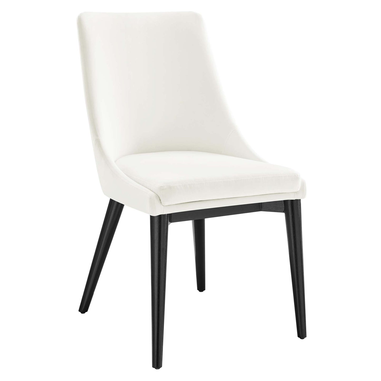 Lot de 2 chaises de salle à manger en velours Viscount Accent Performance par Modway