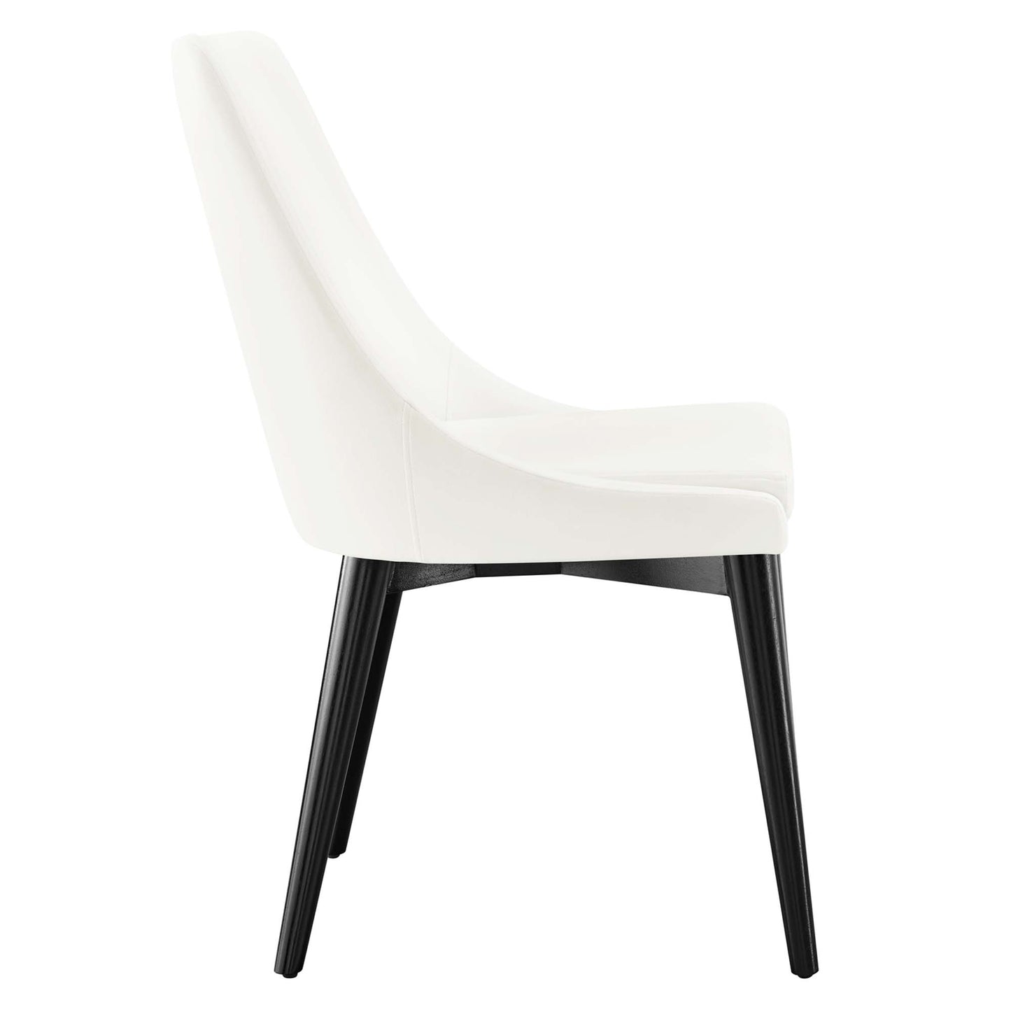 Lot de 2 chaises de salle à manger en velours Viscount Accent Performance par Modway