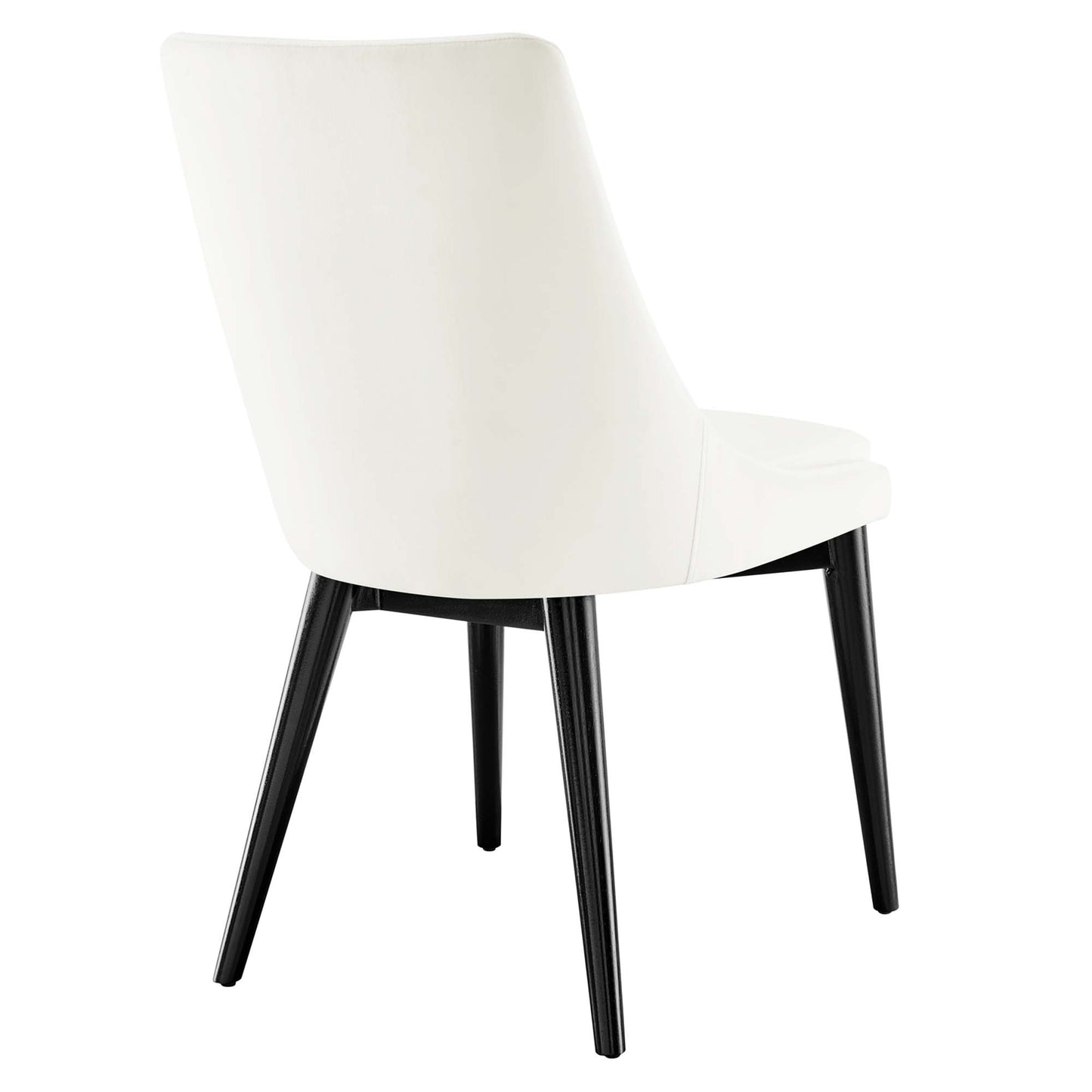 Lot de 2 chaises de salle à manger en velours Viscount Accent Performance par Modway