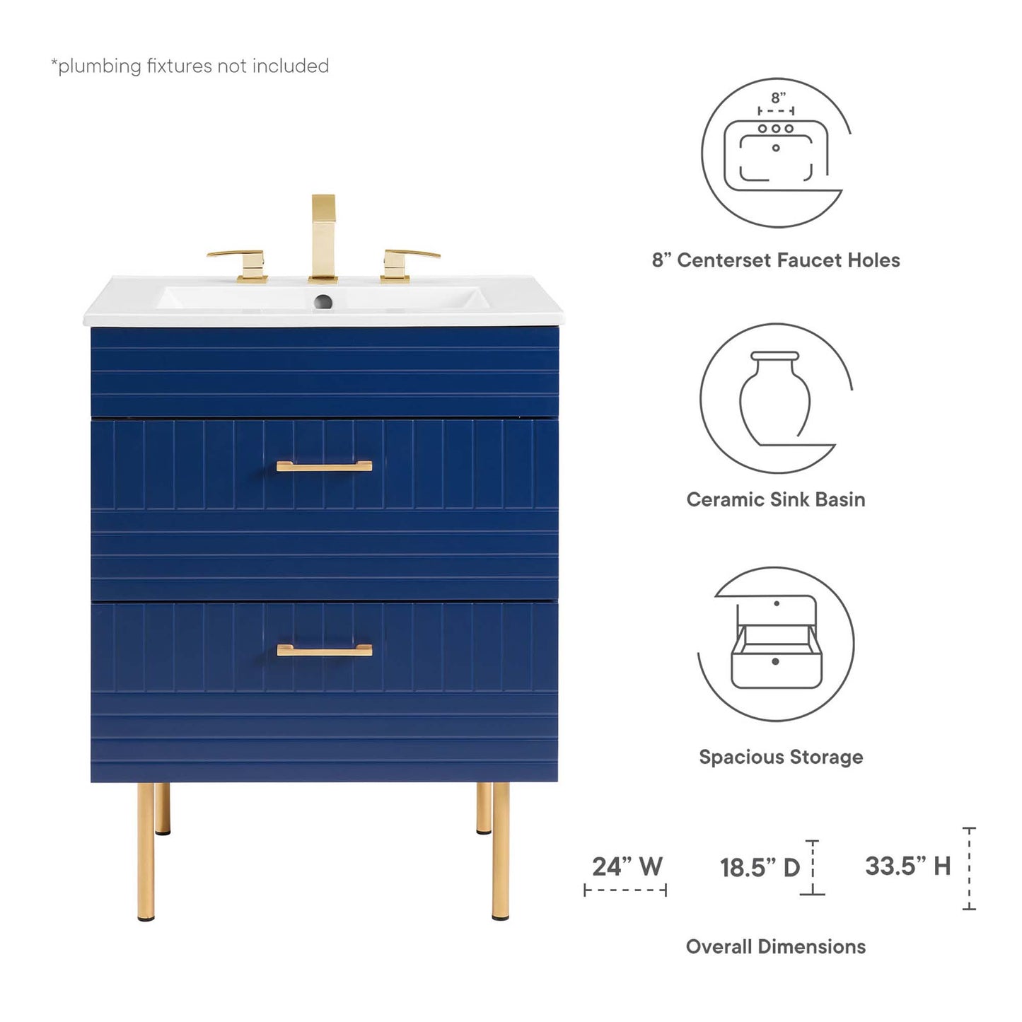 Daybreak 24" Bathroom Vanity