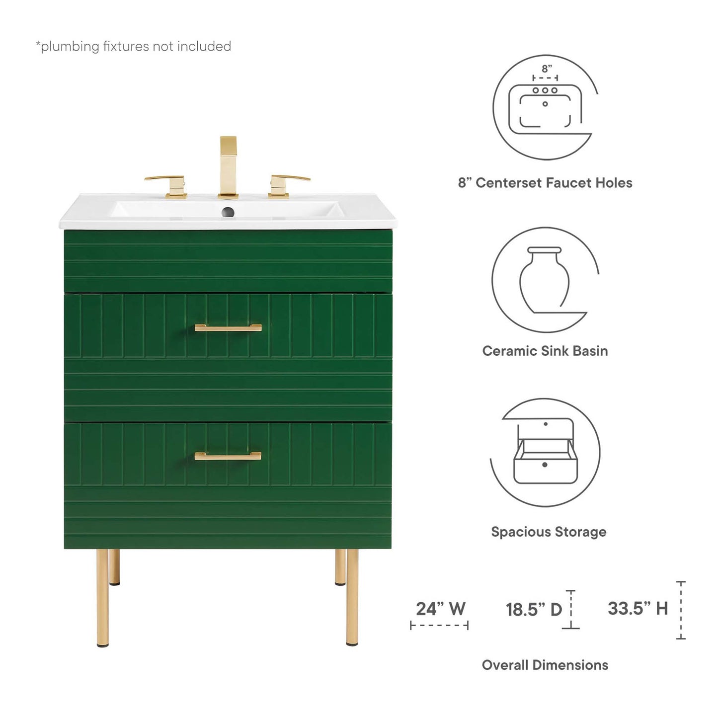 Daybreak 24" Bathroom Vanity