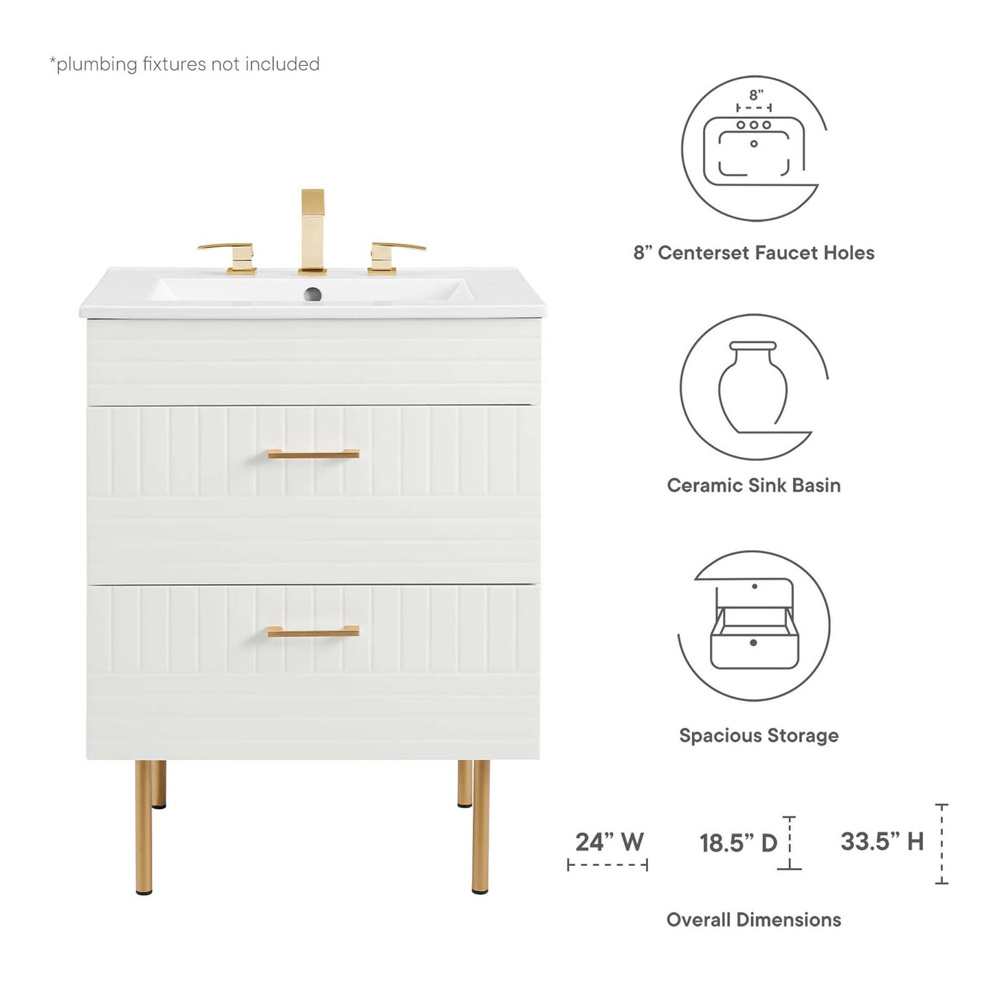 Daybreak 24" Bathroom Vanity