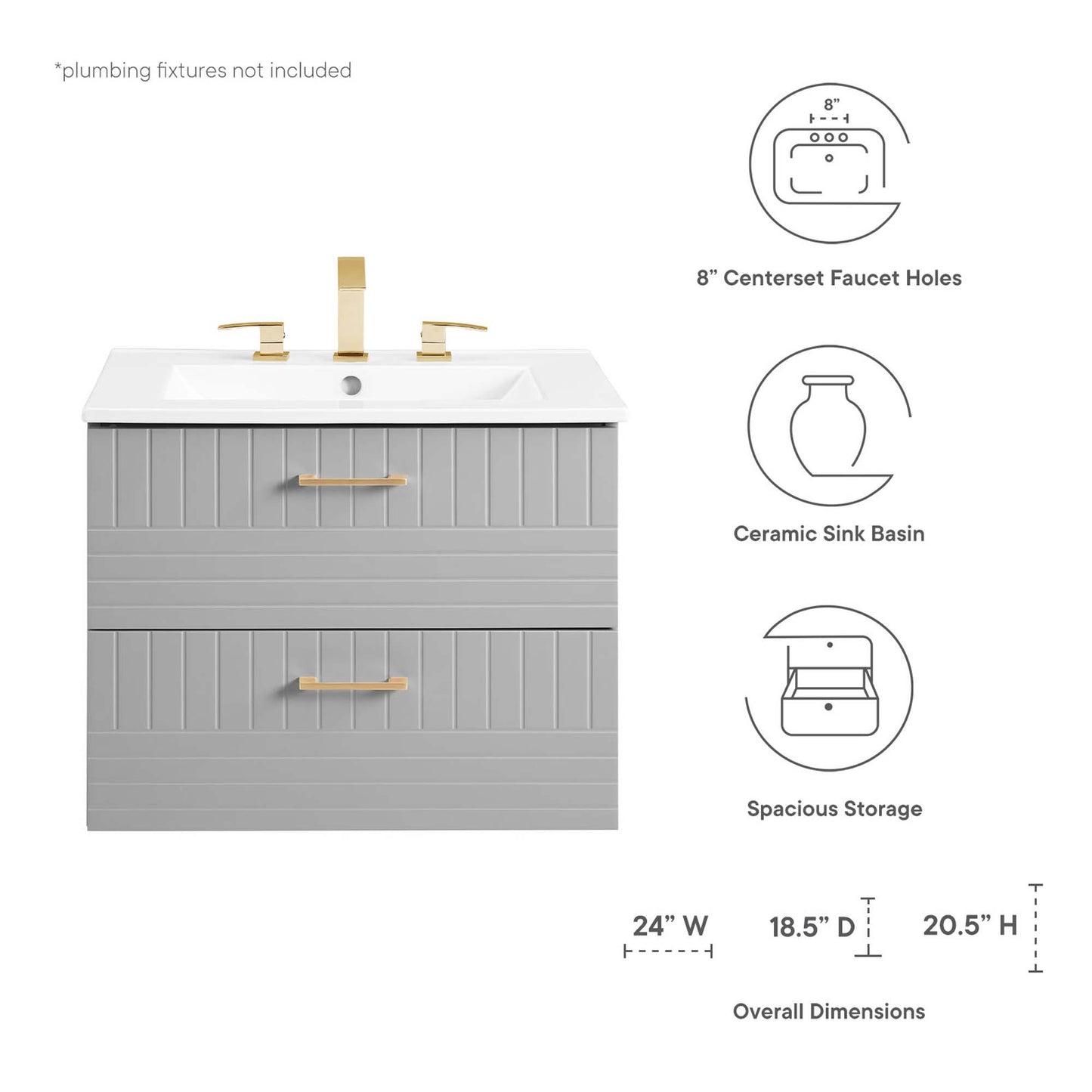 Daybreak 24" Bathroom Vanity