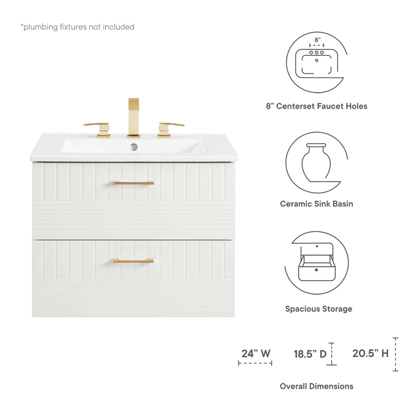 Daybreak 24" Bathroom Vanity