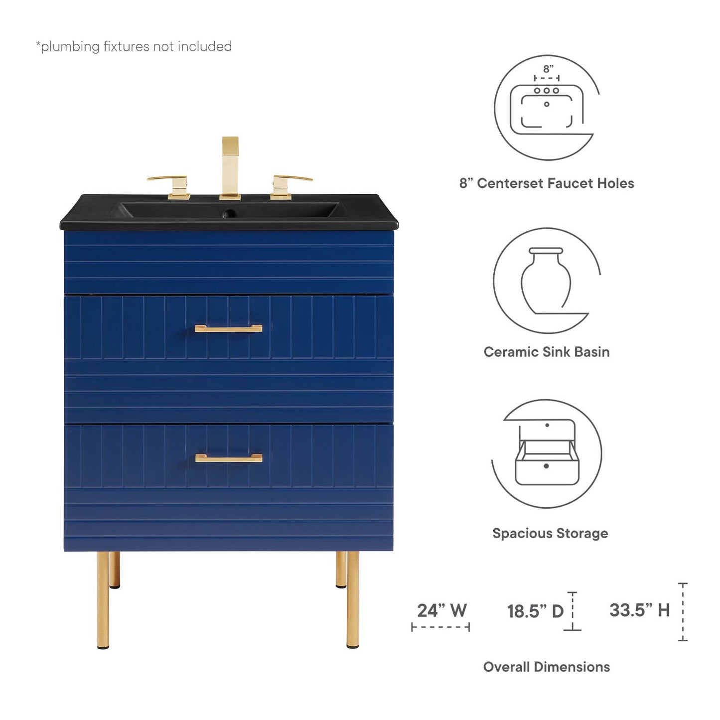 Daybreak 24" Bathroom Vanity