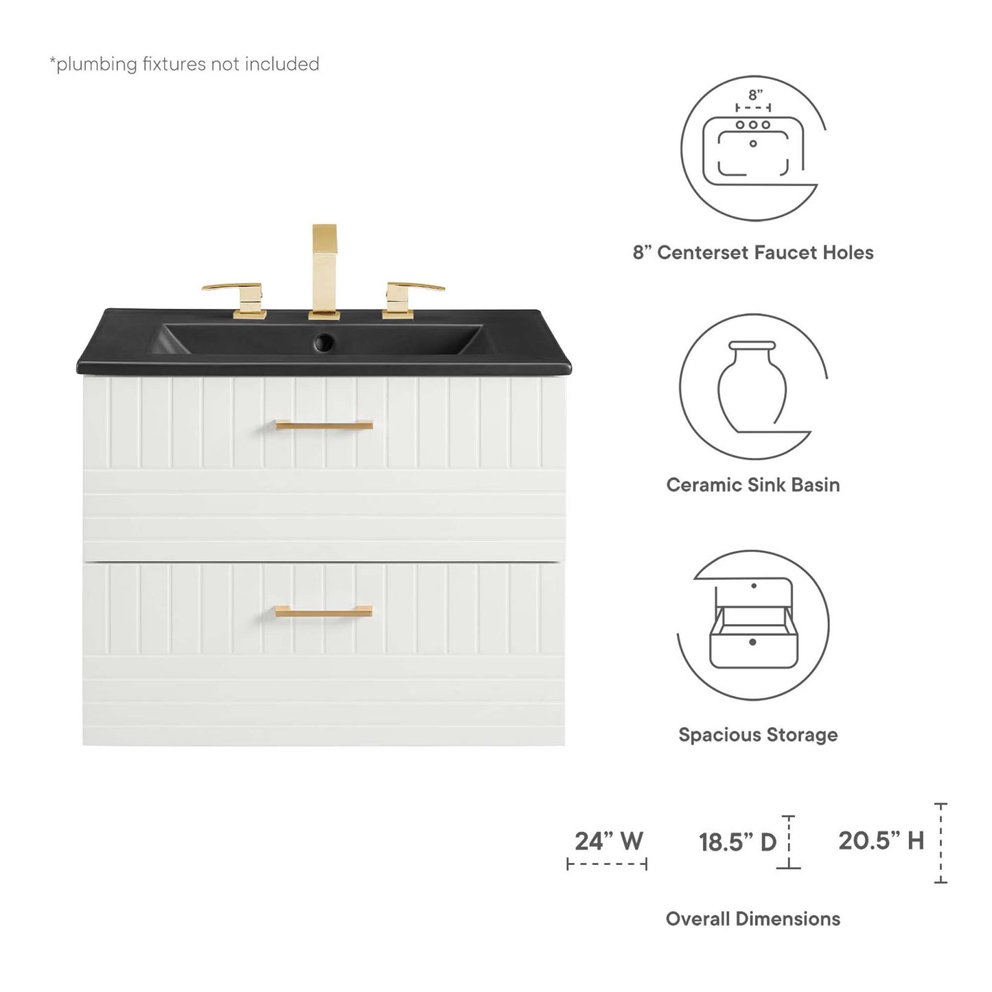 Daybreak 24" Bathroom Vanity